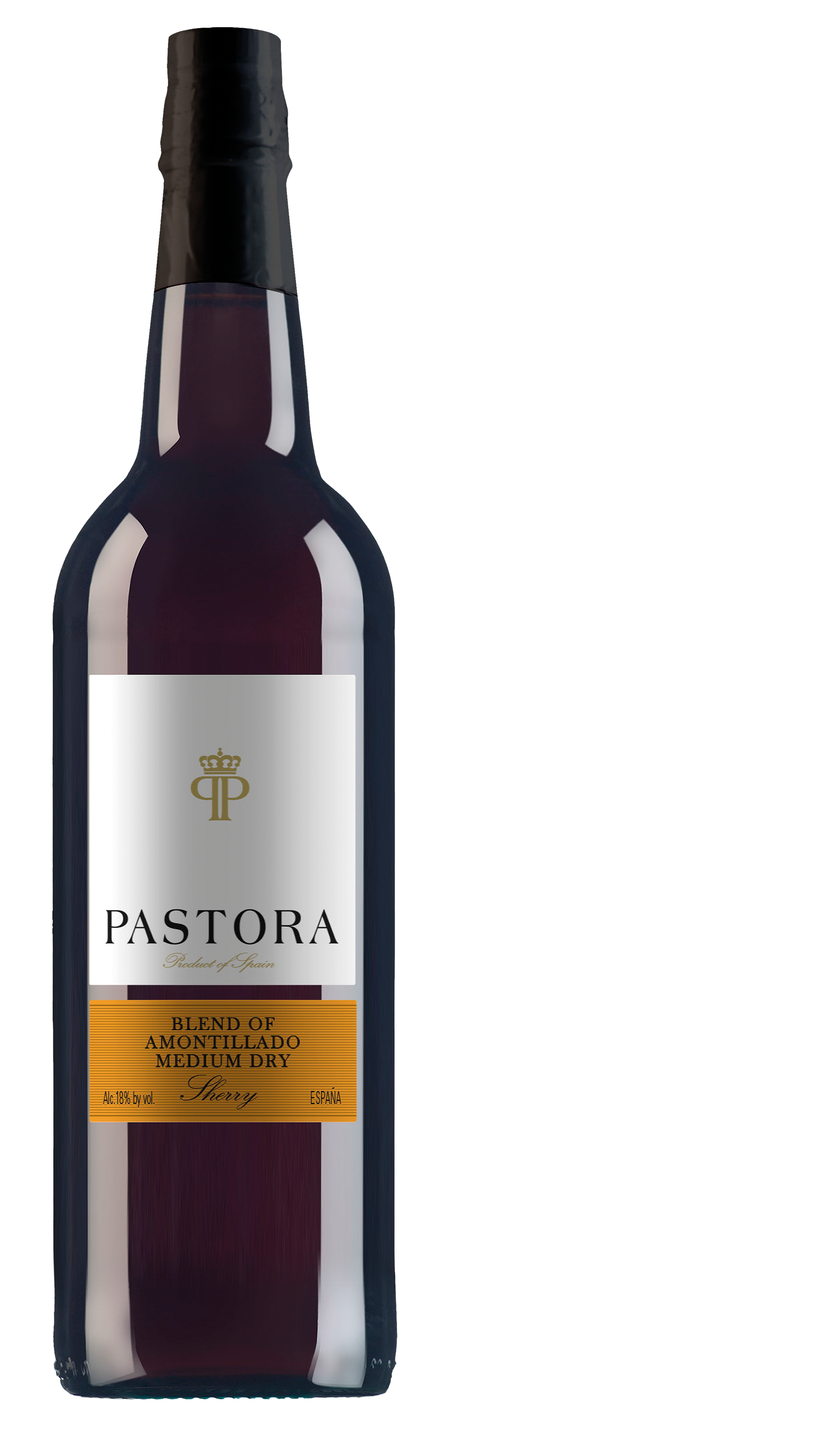 Pastora Amontillado Sherry Medium Dry 18 % vol. D.O.