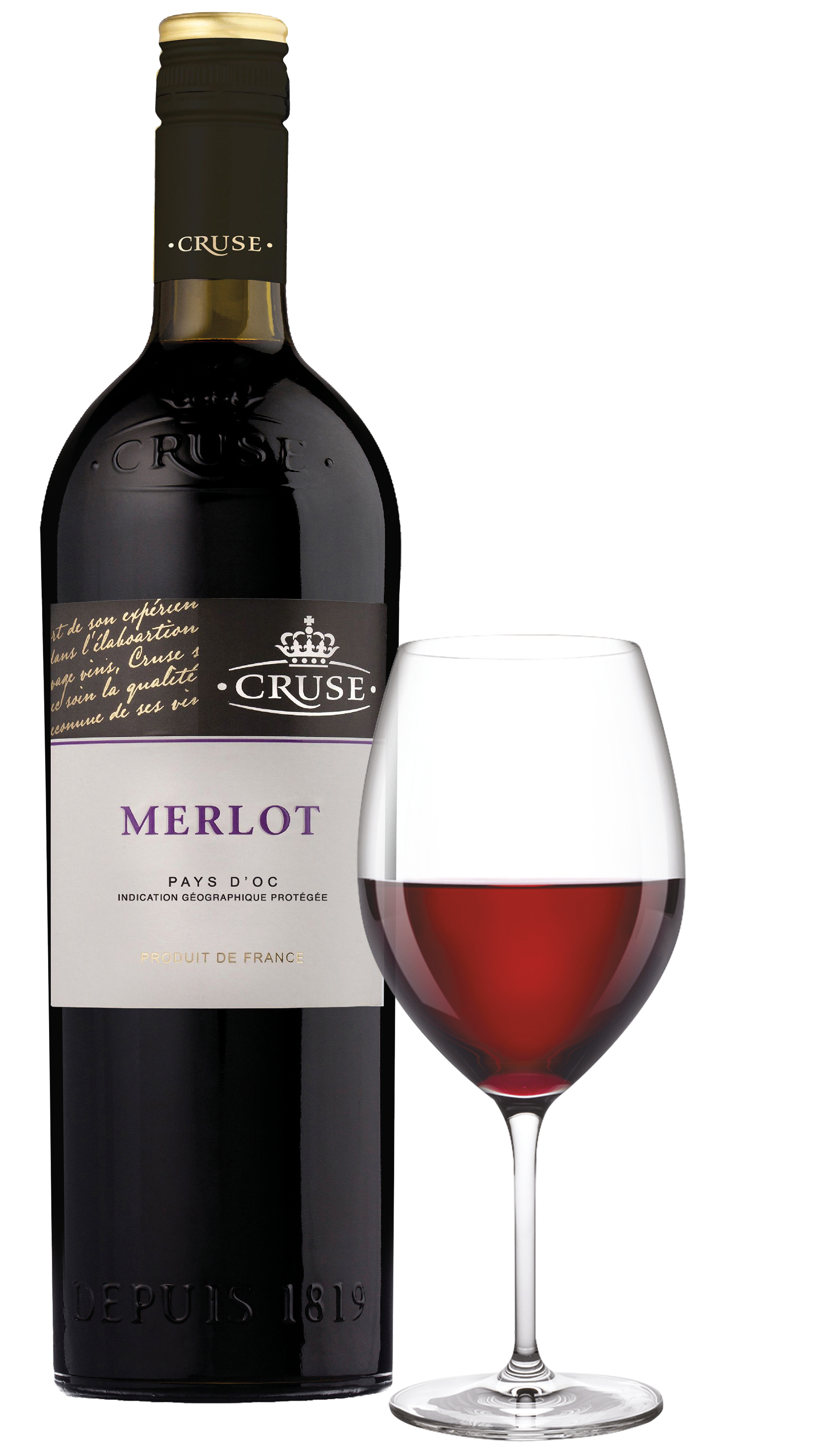 Cruse Vin de Pays Merlot d'Oc IGP trocken  