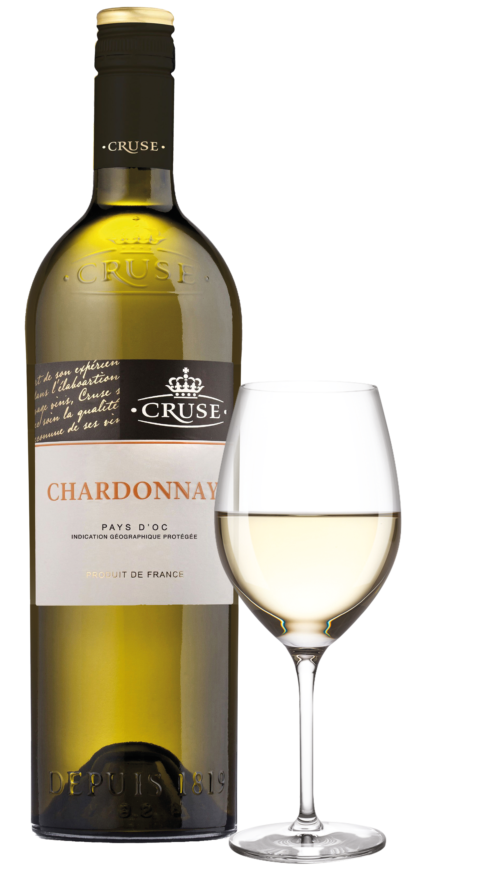 Cruse Vin de Pays Chardonnay d'Oc IGP trocken  
